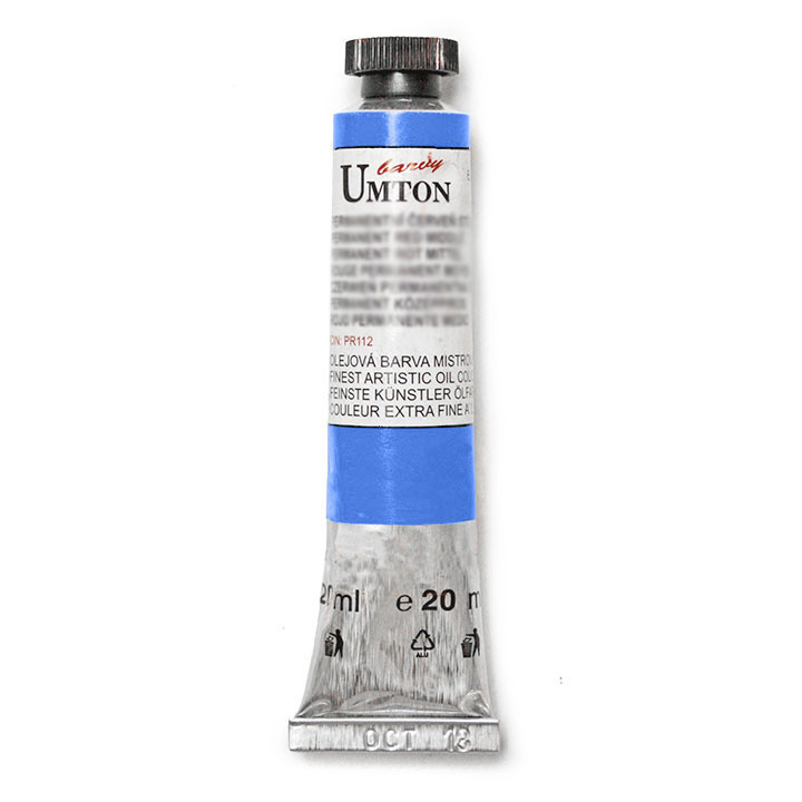 Olejová barva UMTON -Cerulean blue 20 ml olejová barva UMTON