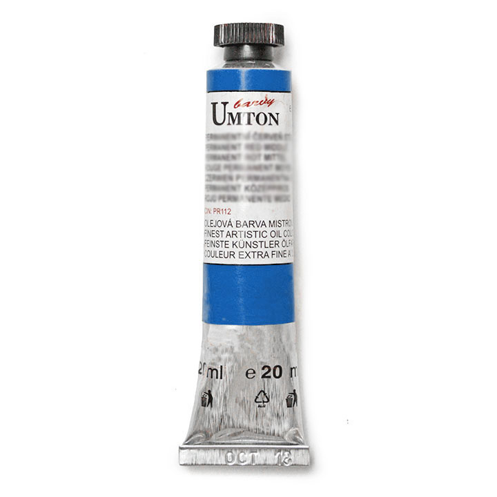 Olejová barva UMTON -Cobalt blue light 20 ml olejová barva UMTON