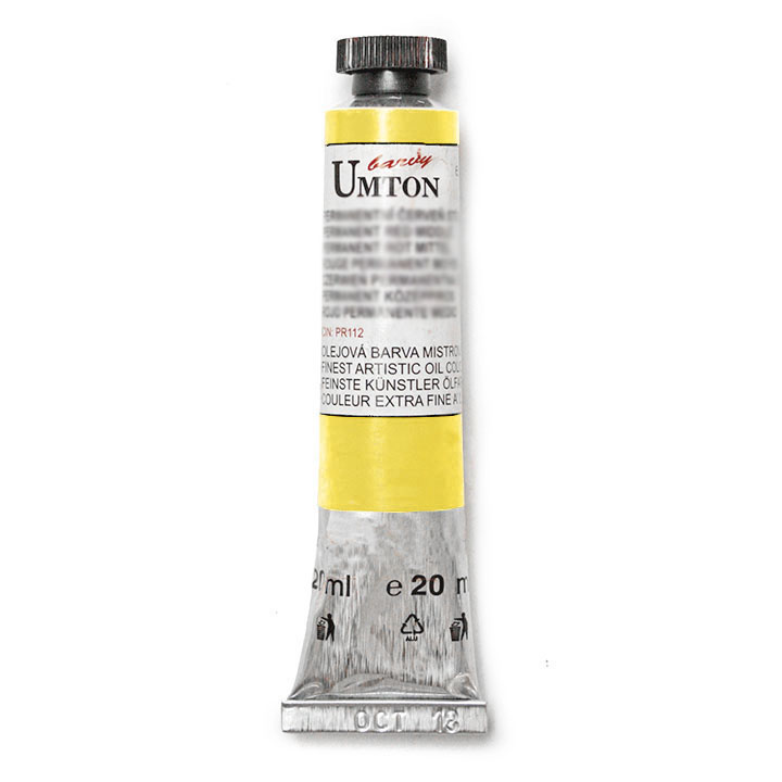 Olejová barva UMTON -Gold 20 ml olejová barva UMTON