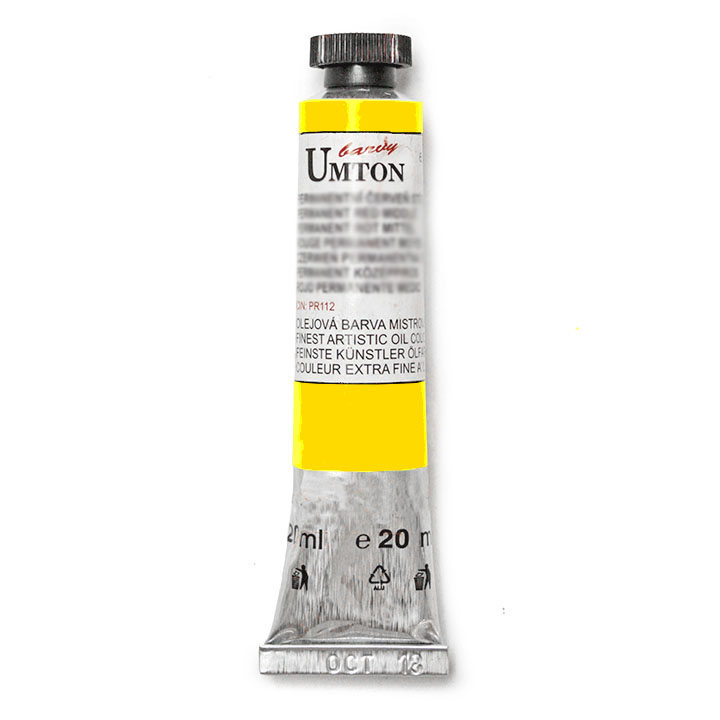 Olejová barva UMTON -Helio gen. yellow deep 20 ml olejová barva UMTON