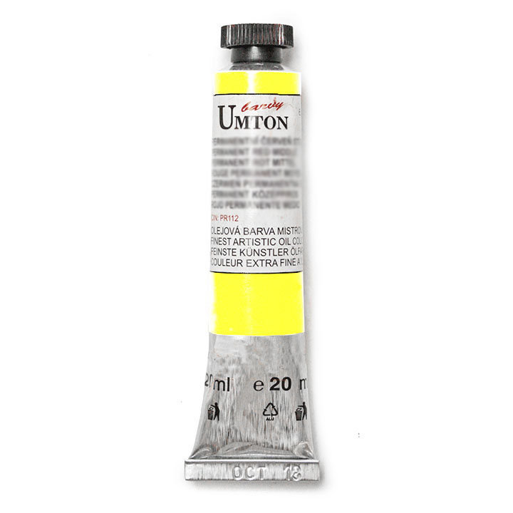 Olejová barva UMTON -Helio gen. yellow light 20 ml olejová barva UMTON