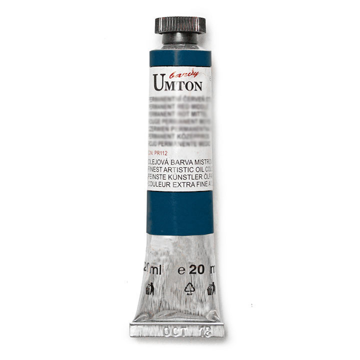 Olejová barva UMTON -Indigo 20 ml olejová barva UMTON