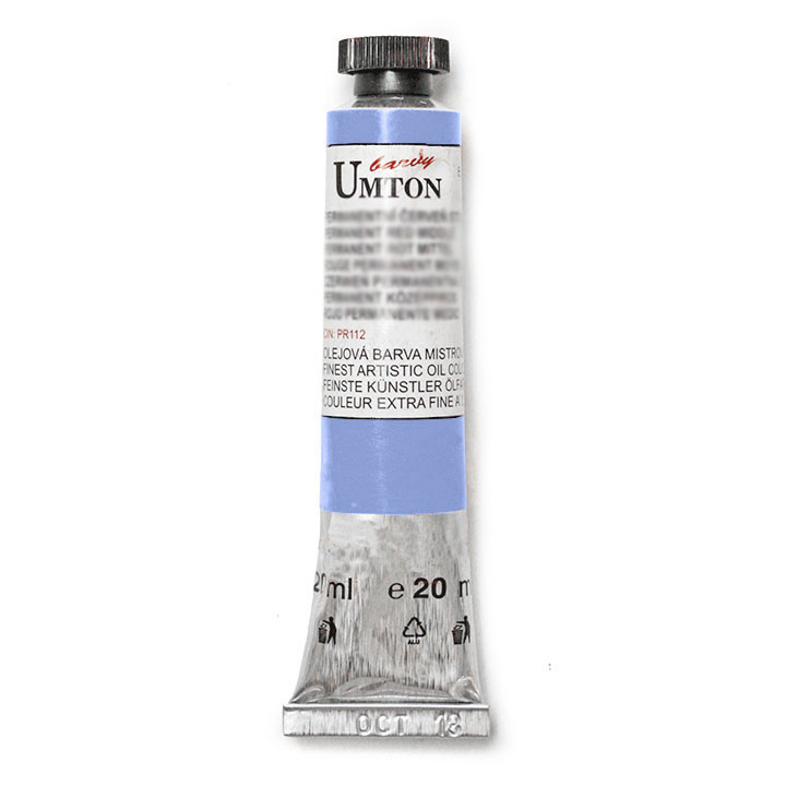 Olejová barva UMTON -Royal blue light 20 ml olejová barva UMTON