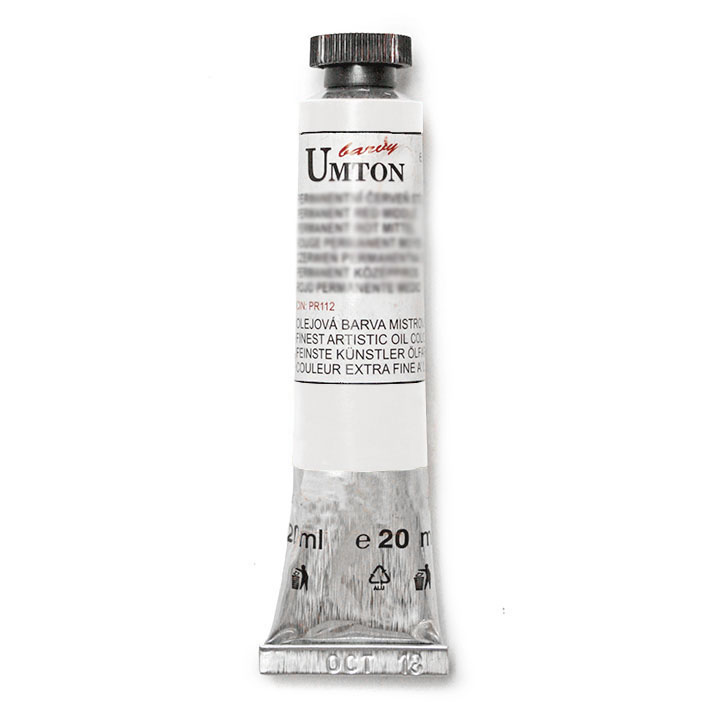 Olejová barva UMTON -Zinc White 20 ml olejová barva UMTON