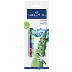 Olejové barvy Faber-Castell 12ks