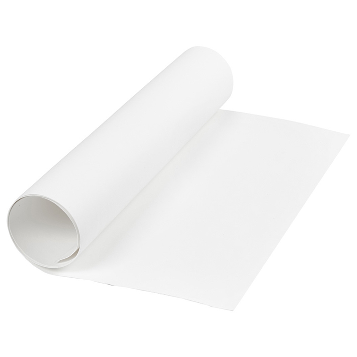 Papír z umělé kůže / různé odstíny | White kožený papír vhodný na dotvoření