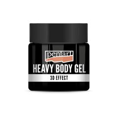 Pentart Black Glossy Heavy Body Gel | 50 ml