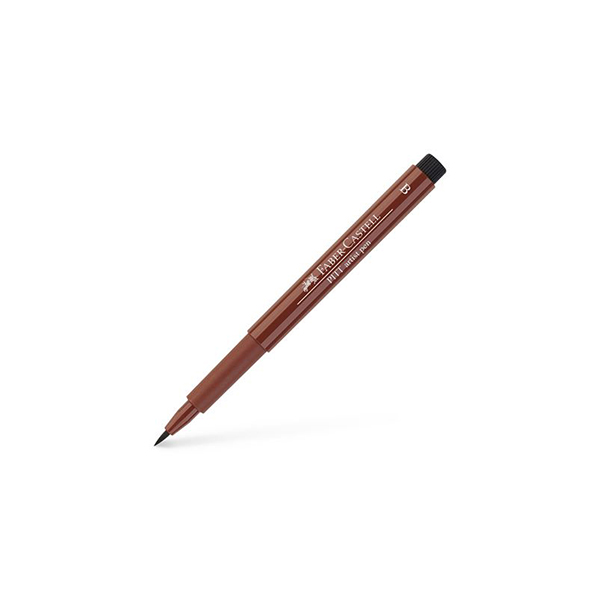 PITT umělecké pero B / 169 hnědočervená