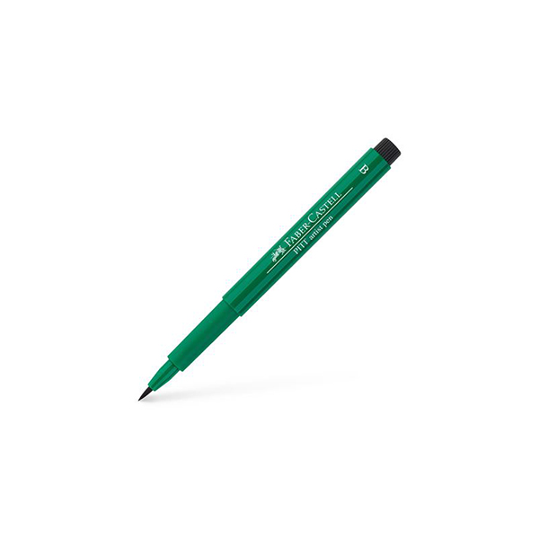 PITT umělecké pero B / 264 tmavě zelená
