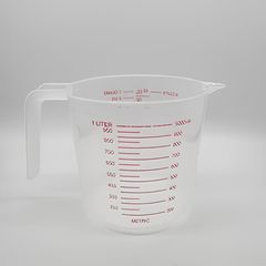 Plastová nádoba na míchání a nalévání 1000ml