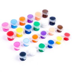 Plastové kelímky na barvy 6 x 6 ks - různé objemy