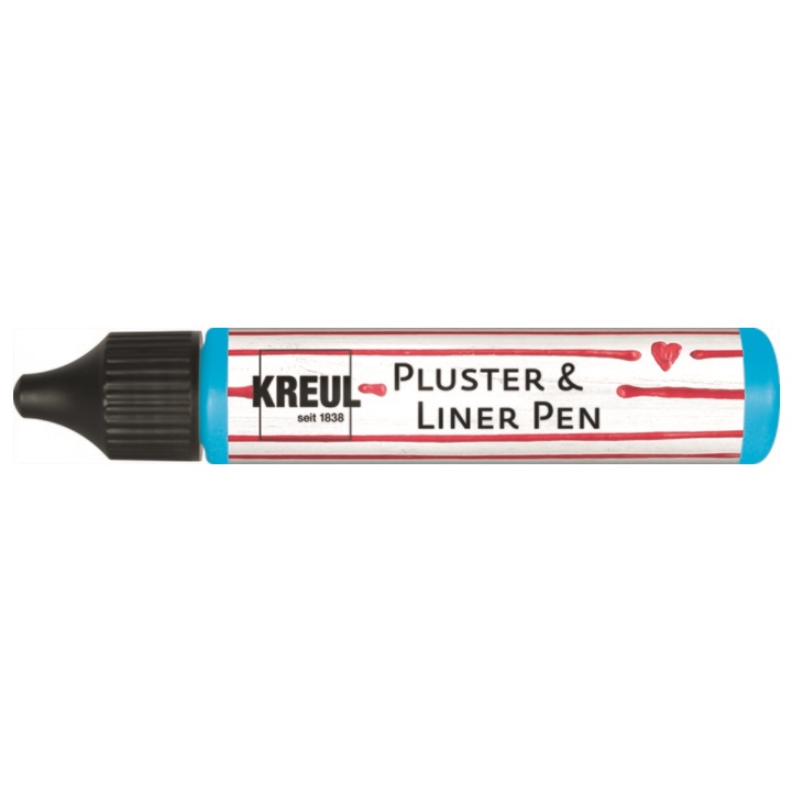 Plustrovací pero PicTixx Pluster a LinerPen / různé odstíny | sky blue Hobby Line