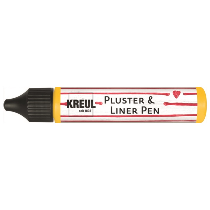 Plustrovací pero PicTixx Pluster a LinerPen / různé odstíny | Sun Yellow Hobby Line