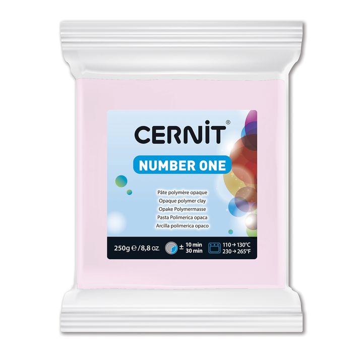 Polymer CERNIT NUMBER ONE 250 g | Pink modelovací hmota