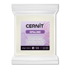 Polymer CERNIT OPALINE 250 g | Bílá