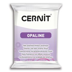 Polymer CERNIT OPALINE 56 g | Bílá