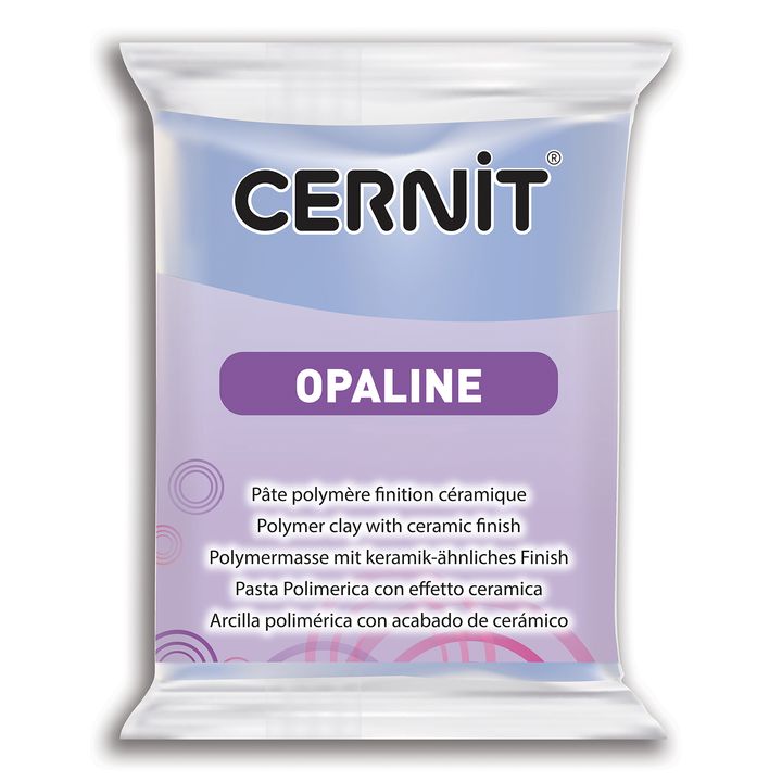 Polymer CERNIT OPALINE 56 g | blue-grey modelovací hmota