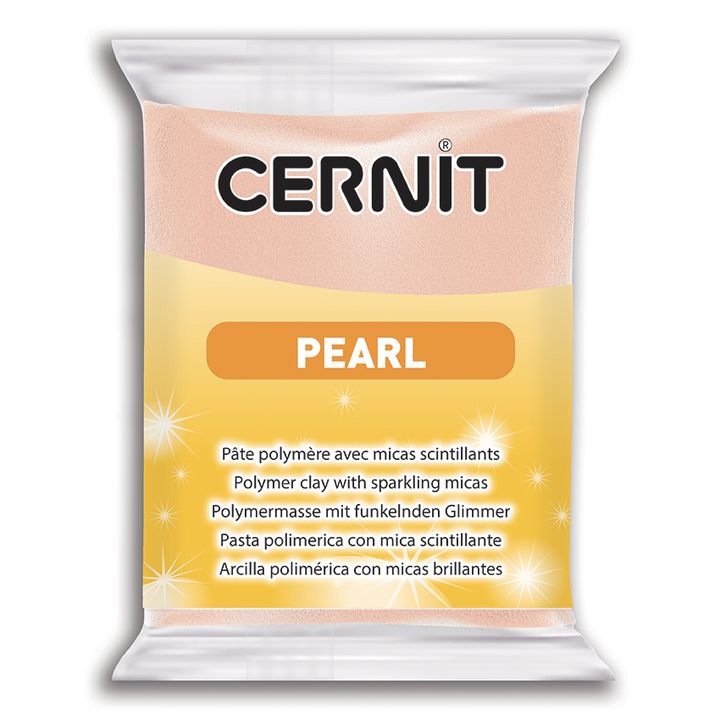 Polymer CERNIT PEARL 56 g | Pink modelovací hmota