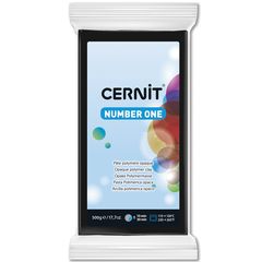 Polymerová hmota CERNIT NUMBER ONE 500 g | Černá