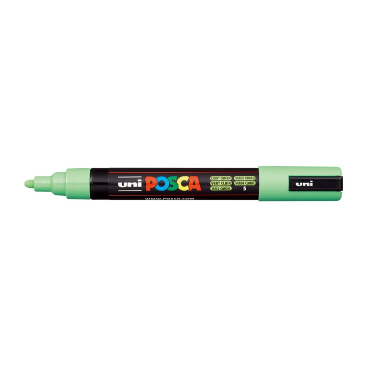 Popisovač UNI POSCA PC-5M 1.8 - 2.5 MM | light green (5) dekorativní fix
