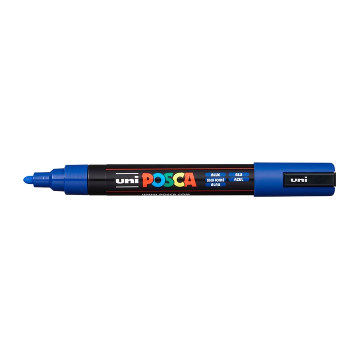 Popisovač UNI POSCA PC-5M 1.8 - 2.5 MM | blue (33) dekorativní fix