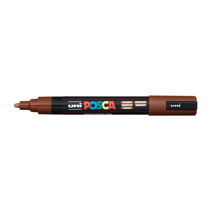 Popisovač UNI POSCA PC-5M 1.8 - 2.5 MM | brown (21) dekorativní fix
