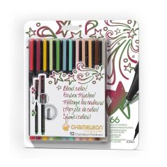Popisovače Chameleon - Designer Colors / sada 12 ks