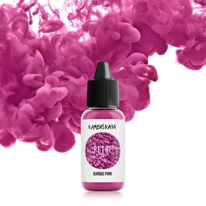 Pryskyřičné inkousty KAMENSKAYA PETRI 15ml | Petri 32 barbie pink