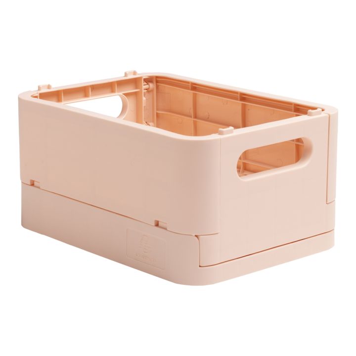 SKANDI Recycled PP MINI Skládací úložný box | Různé barvy | salmon
