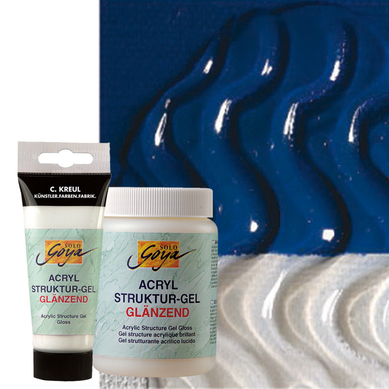 Strukturovací akrylový gel  Glossy  250 ml