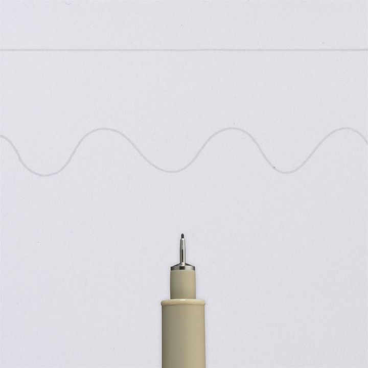Technické pero SAKURA PIGMA MICRON světle šedé | 01 - 0,25 mm fineliner Sakura