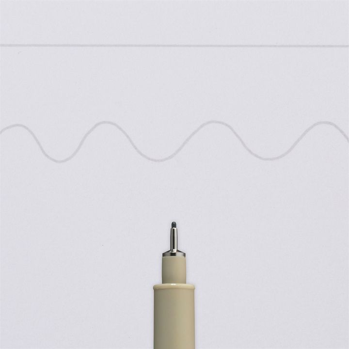 Technické pero SAKURA PIGMA MICRON světle šedé | 05 - 0,45 mm fineliner Sakura