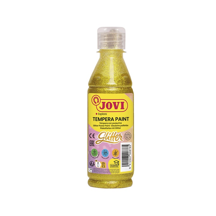 Tekutá třpytivá temperová barva JOVI 250 ml | Golden temperové barvy JOVI