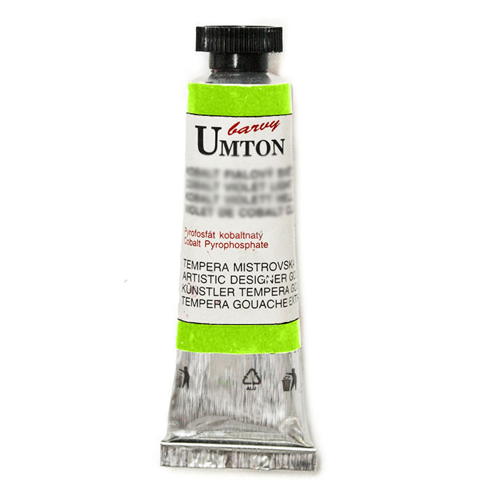 Temperová barva UMTON - Cadmium green lightest 16ml temperová barva UMTON