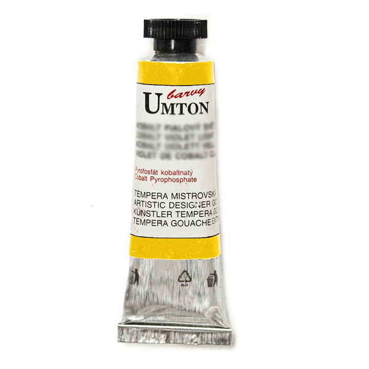 Temperová barva UMTON - Cadmium yellow middle 16ml temperová barva UMTON