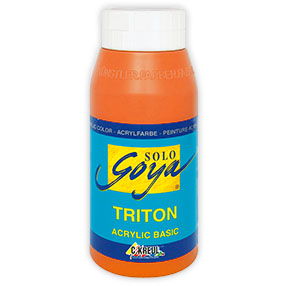 Akrylová barva Solo Goya TRITON 750 ml - Apricot akrylové barvy
