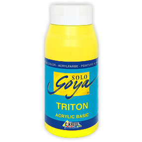 Akrylová barva Solo Goya TRITON 750 ml - Citron akrylové barvy