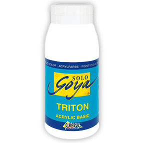 Akrylová barva Solo Goya TRITON 750 ml - Mixing White akrylové barvy