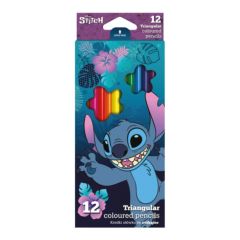 Trojúhelníkové pastelky Disney Stitch