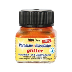 Třpytivá barva na porcelán a sklo 20 ml | Různé odstíny