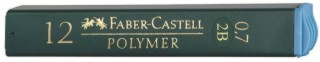 Tuhy grafitové polymer 0.7 mm / 2B Faber Castel - Tuhy do mechanické tužky Faber Castell - Tuhy do mechanické tužky