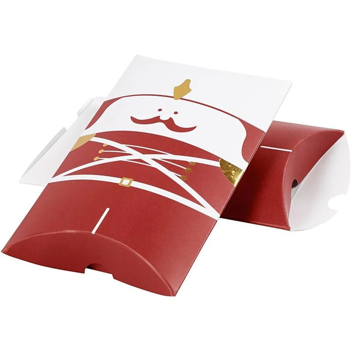 Vánoční papírová krabice 3 ks malá | Louskáček