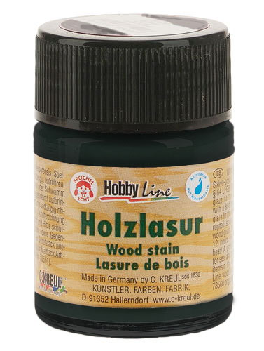 Barvy na dřevo Hobby Line Wood Stain 50 ml - Ebony