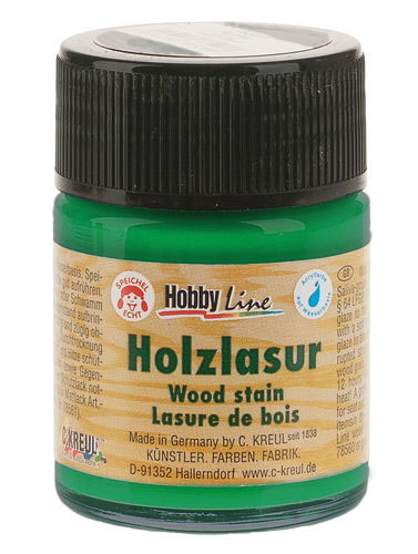Barvy na dřevo Hobby Line Wood Stain 50 ml - Fir Green