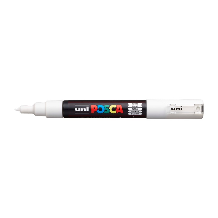 Značka UNI POSCA PC-1M 0.7 - 1 mm | white (1) permanentní fix